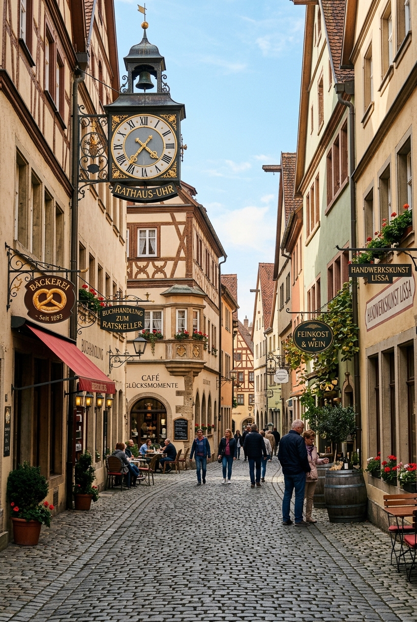 Die Straße, in der…